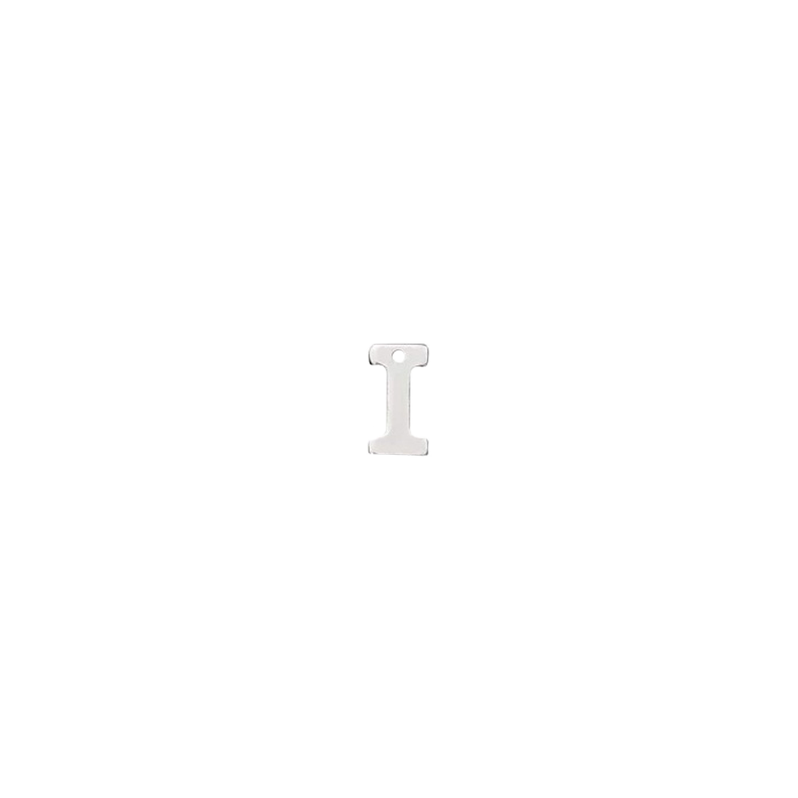 Small Silver Letter I