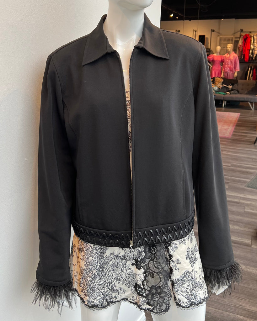 Feather 2025 trim jacket