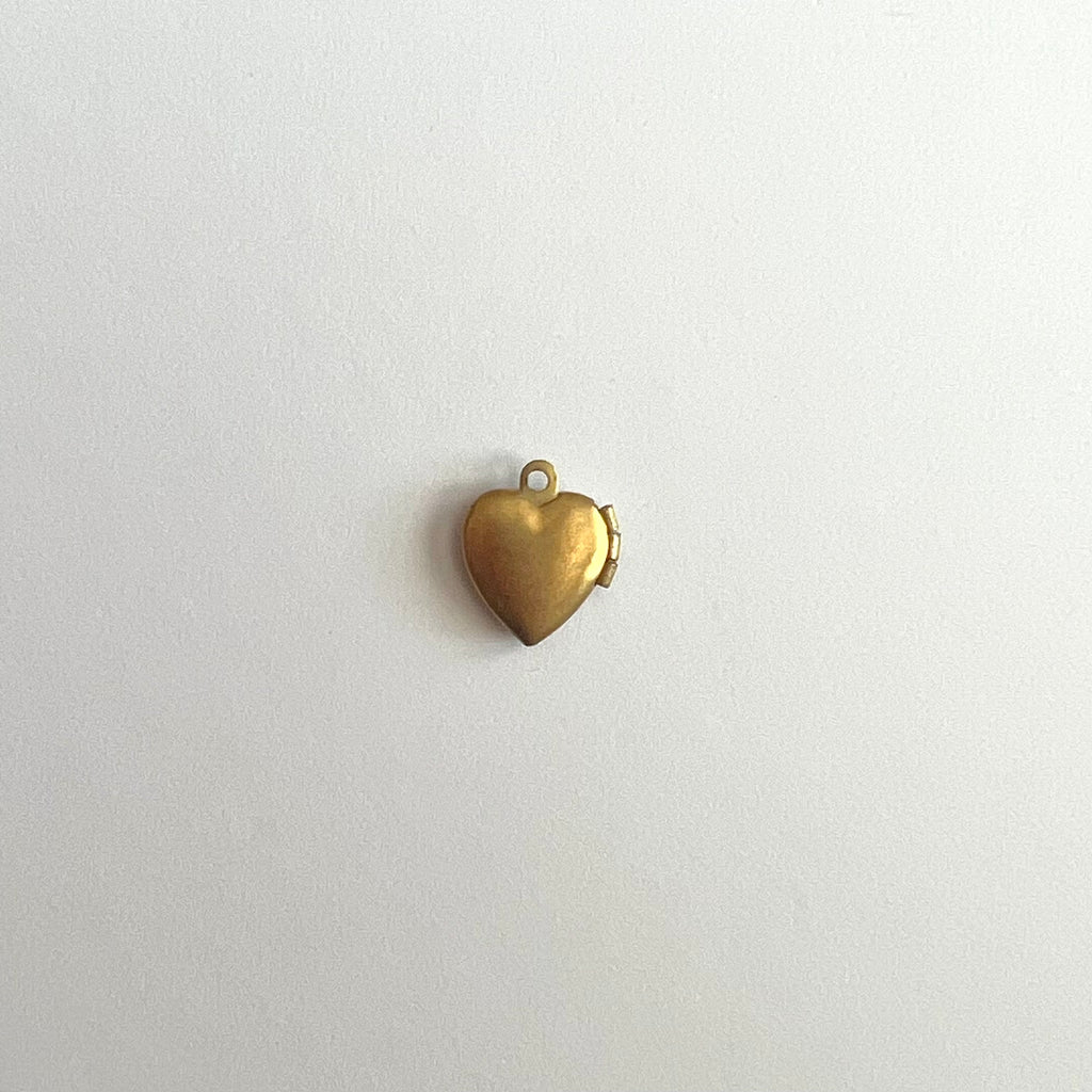 Tiny Heart Locket Charm