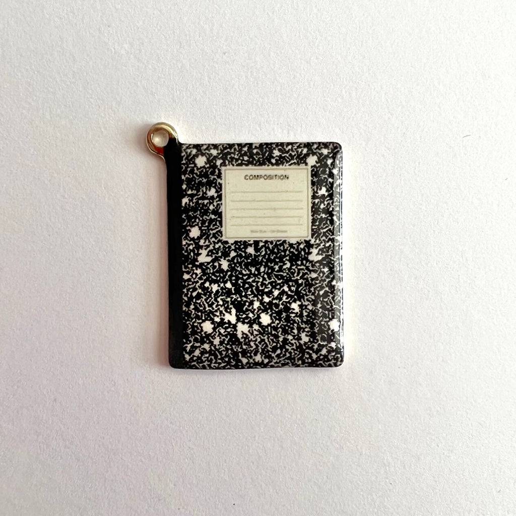 Large Composition Notebook Charm