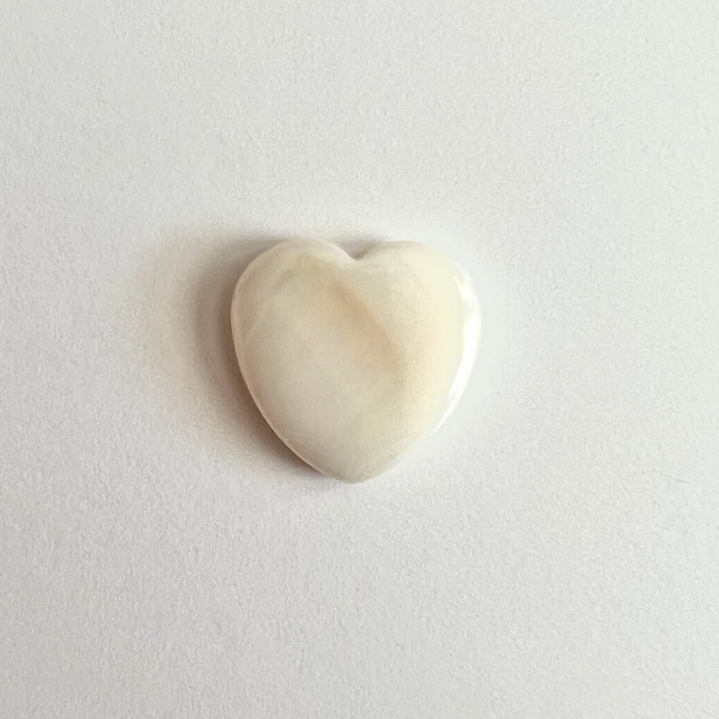 Medium Mother of Pearl Heart Charm