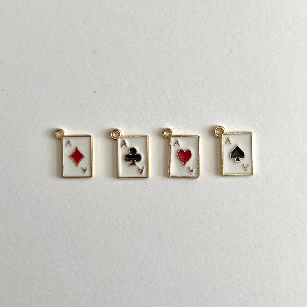 Small Playing Card Charm