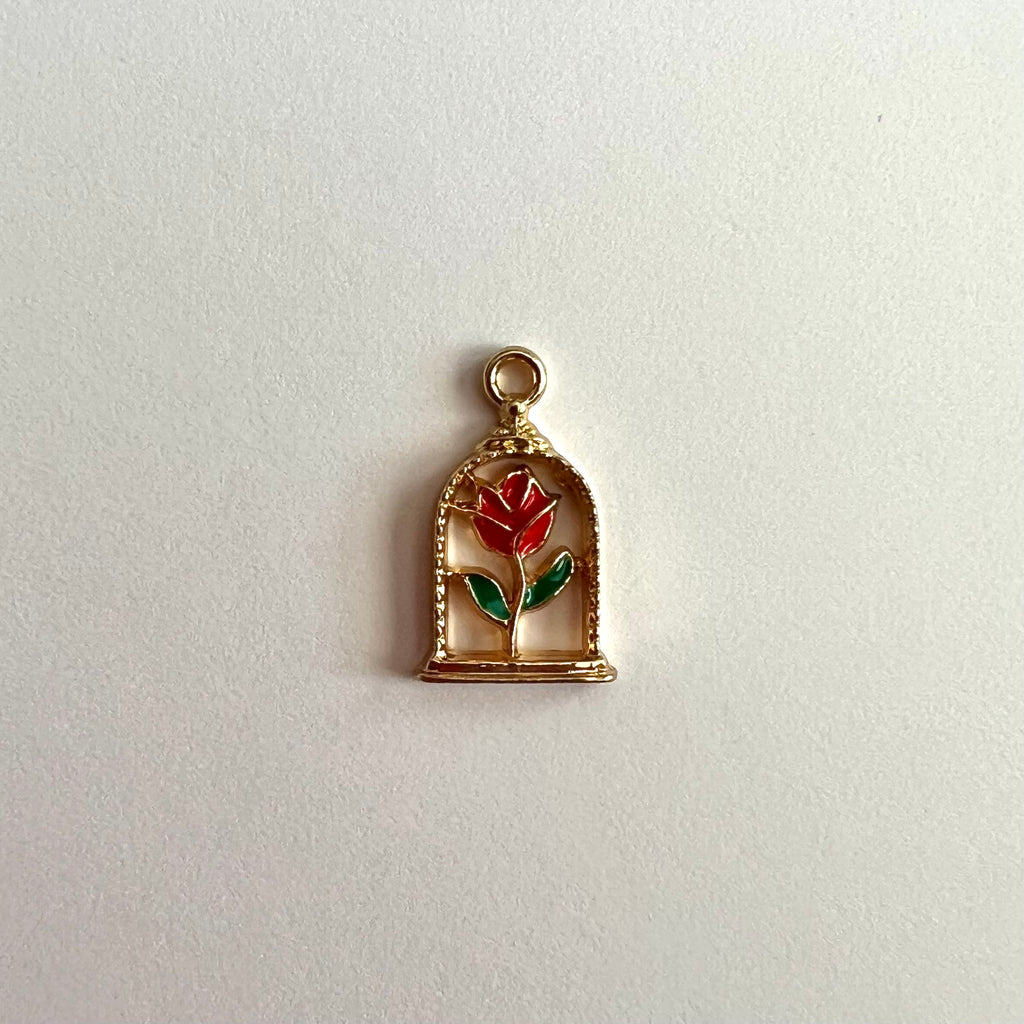 Small Rose Charm