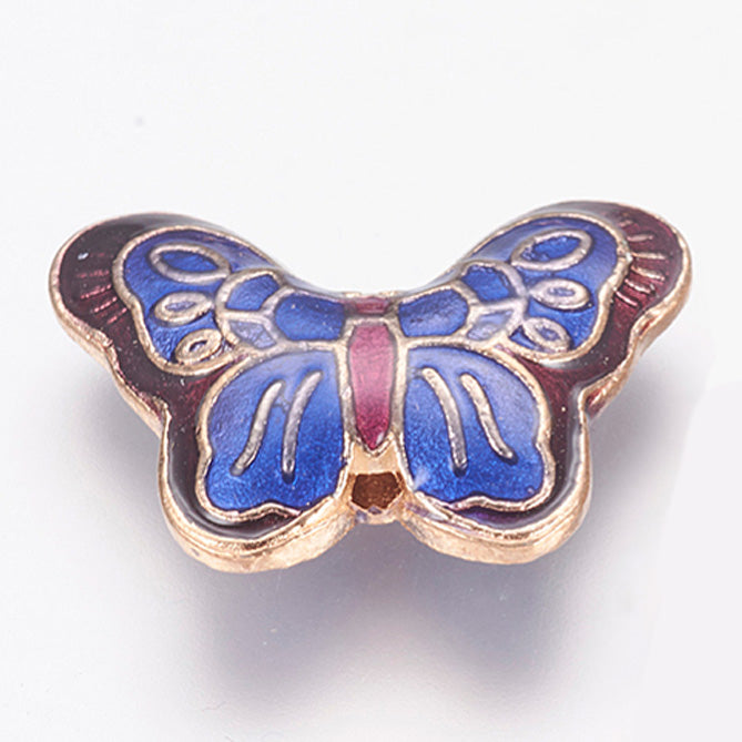 Medium Colorful Butterfly Charm