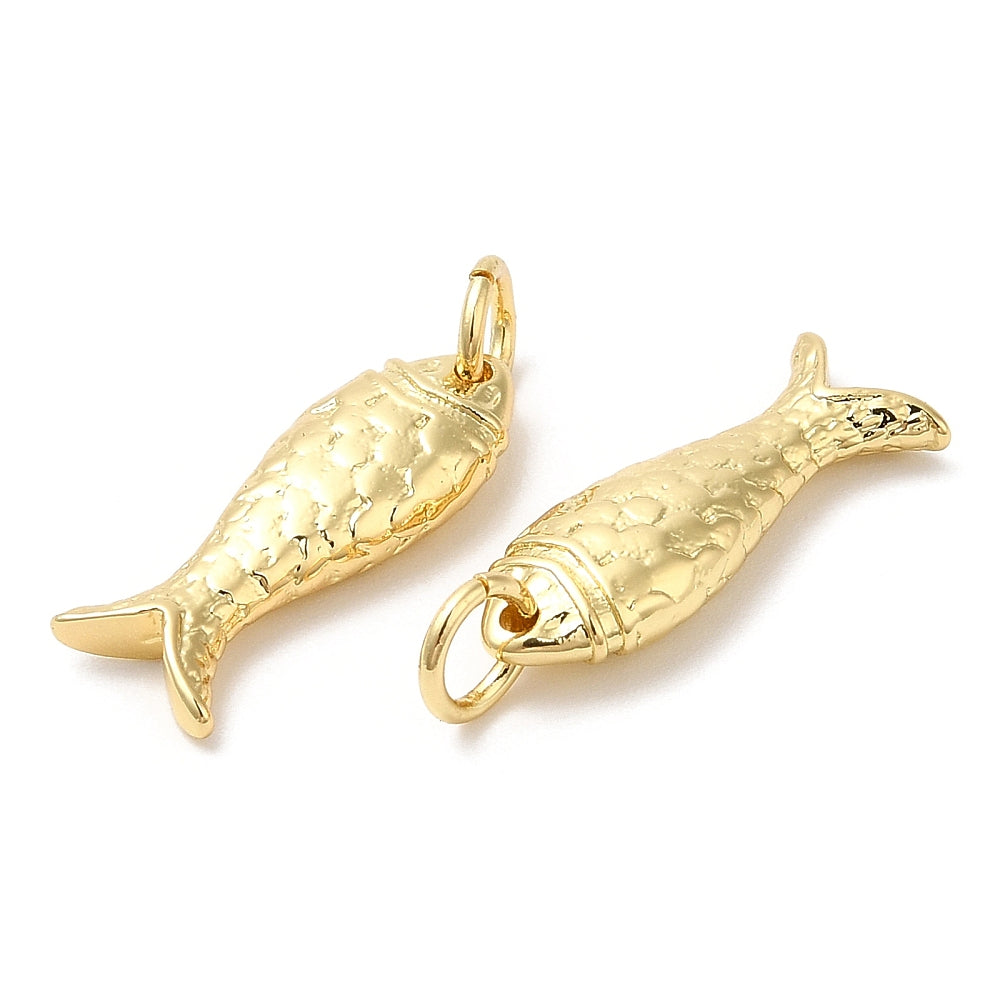 Small Gold Fish Charm