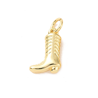 Small Gold Boot Charm