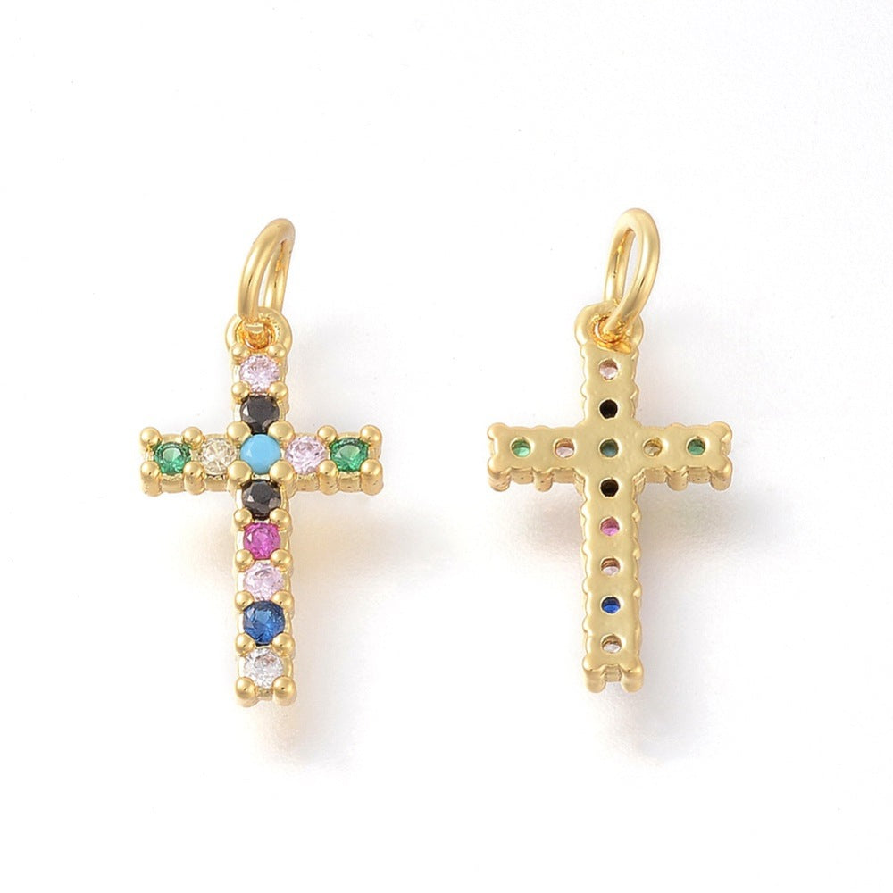 Small Colorful Cross
