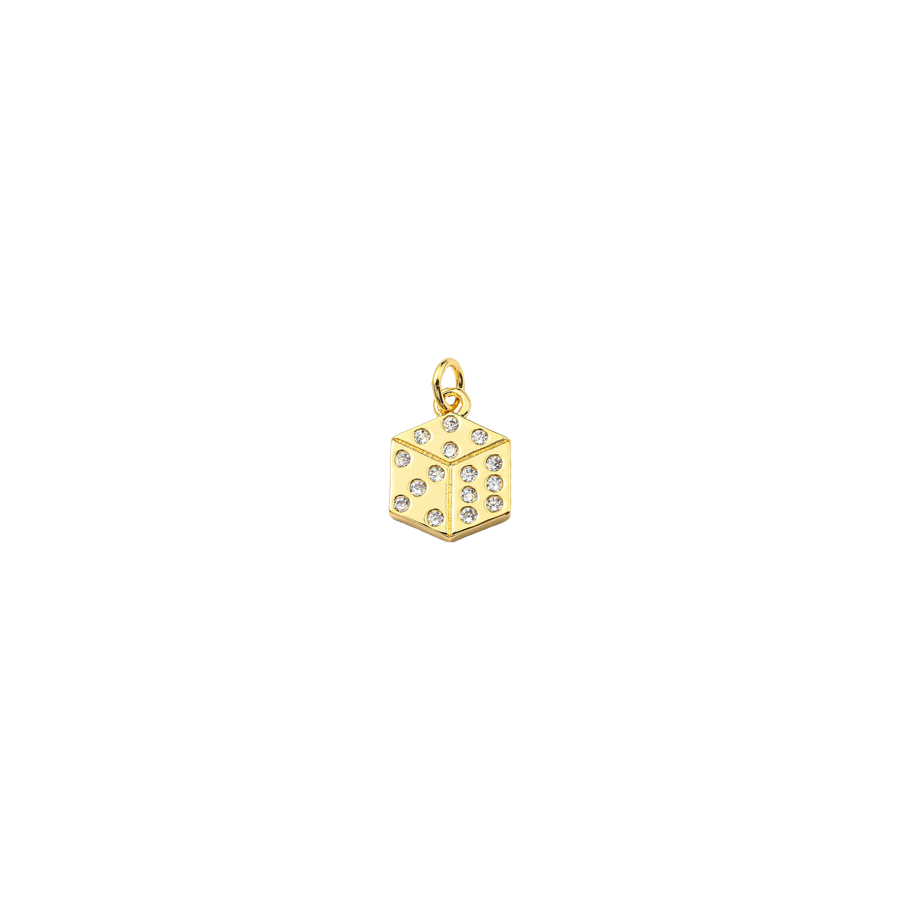 Small Bling Dice Charm