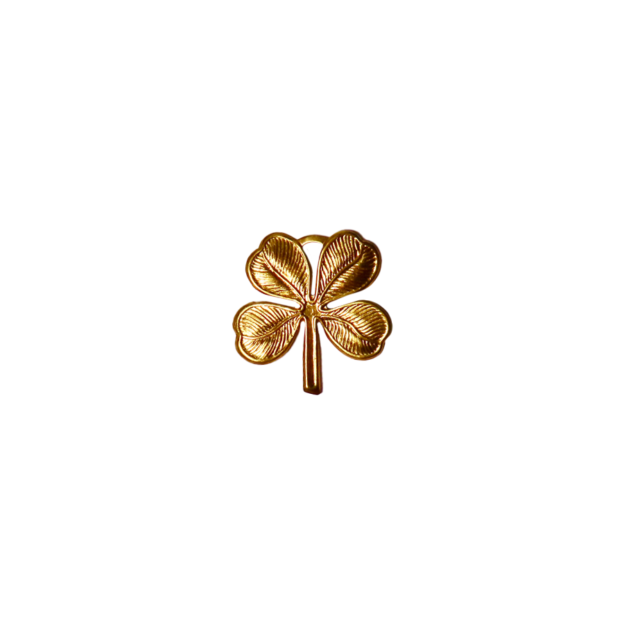 Medium Four Leaf Clover Charm