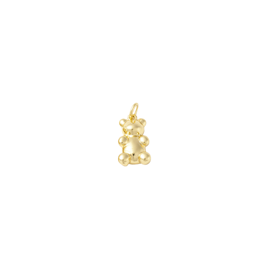 Medium Gold Bear Charm