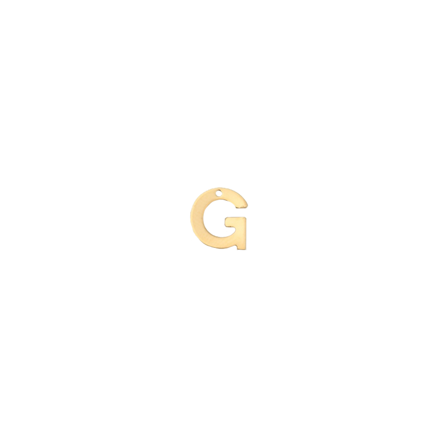 Small Gold Letter G