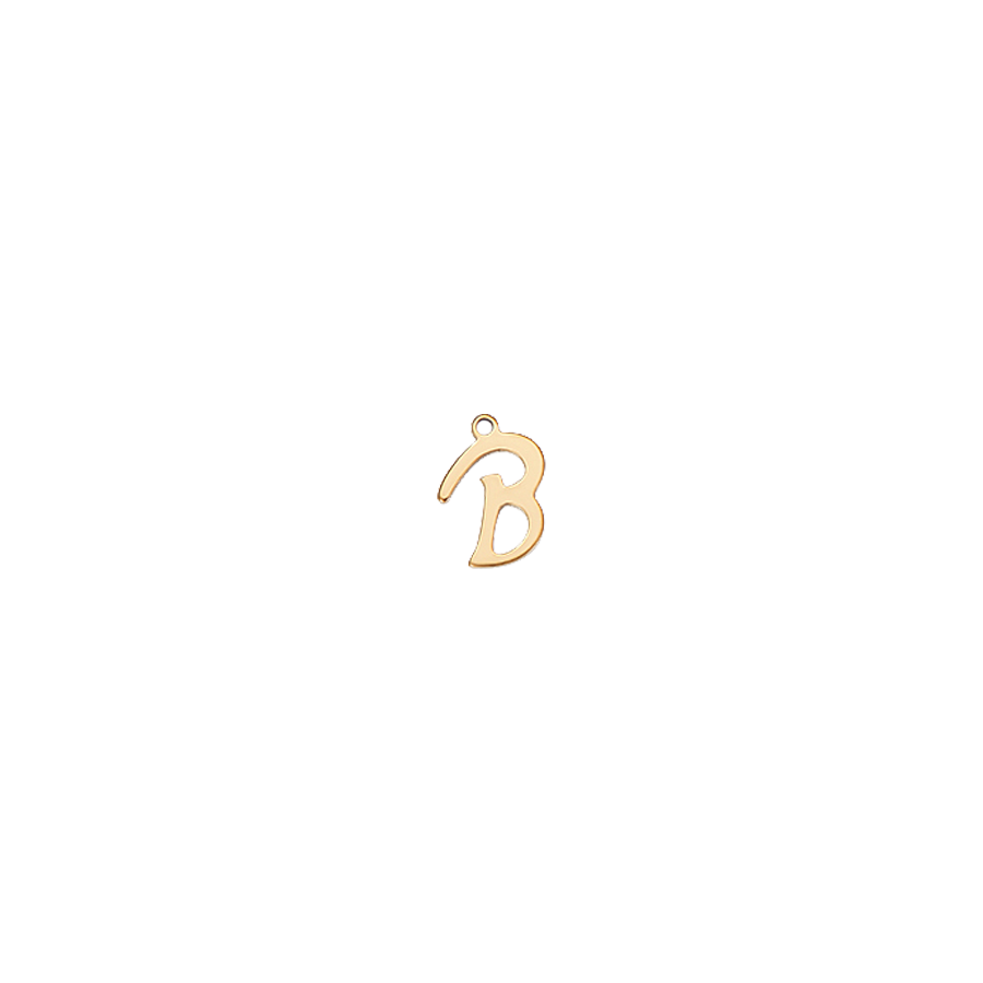 Small Gold Script B