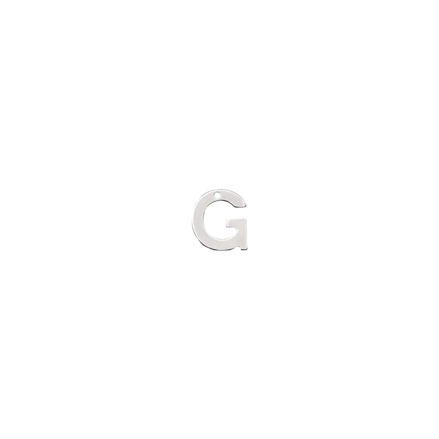 Small Silver Letter G