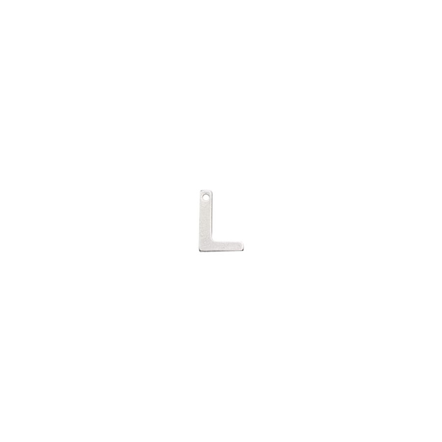 Small Silver Letter L