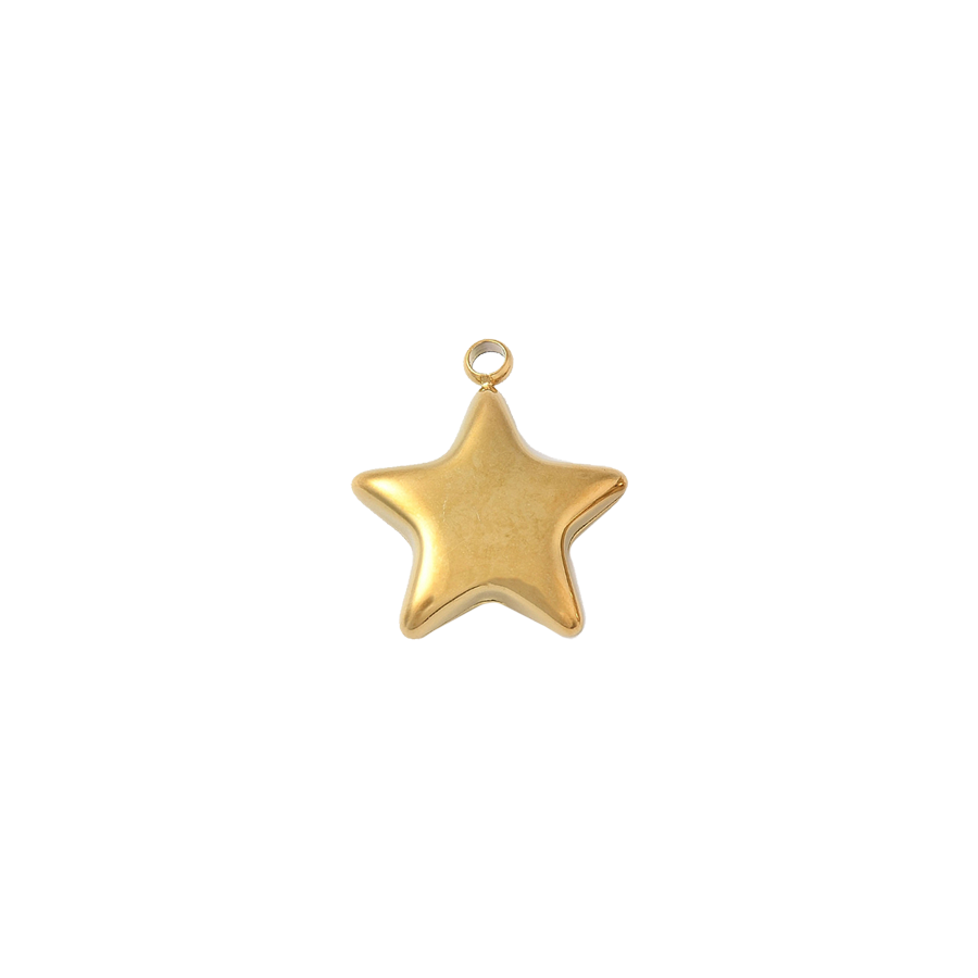 Medium Gold Star Charm