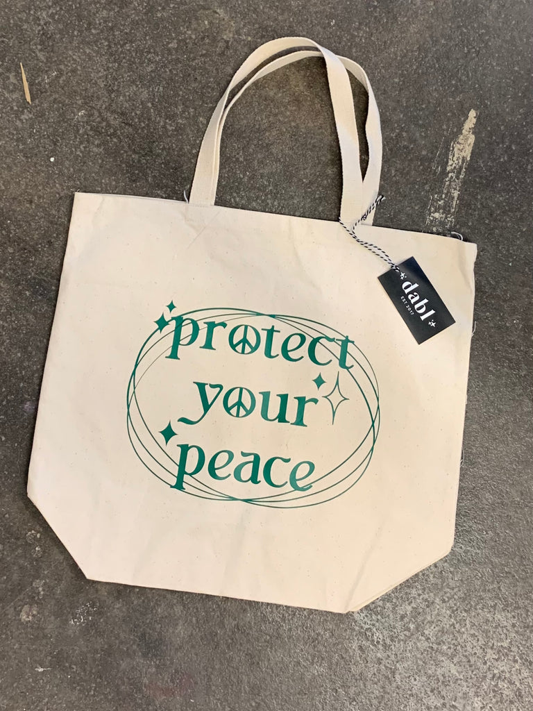 Protect Your Peace Tote Bag